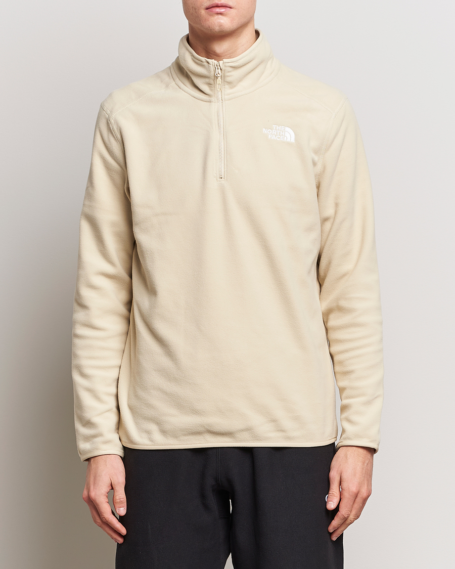 Herre | Trøjer | The North Face | 100 Glacier 1/4 Zip Gravel