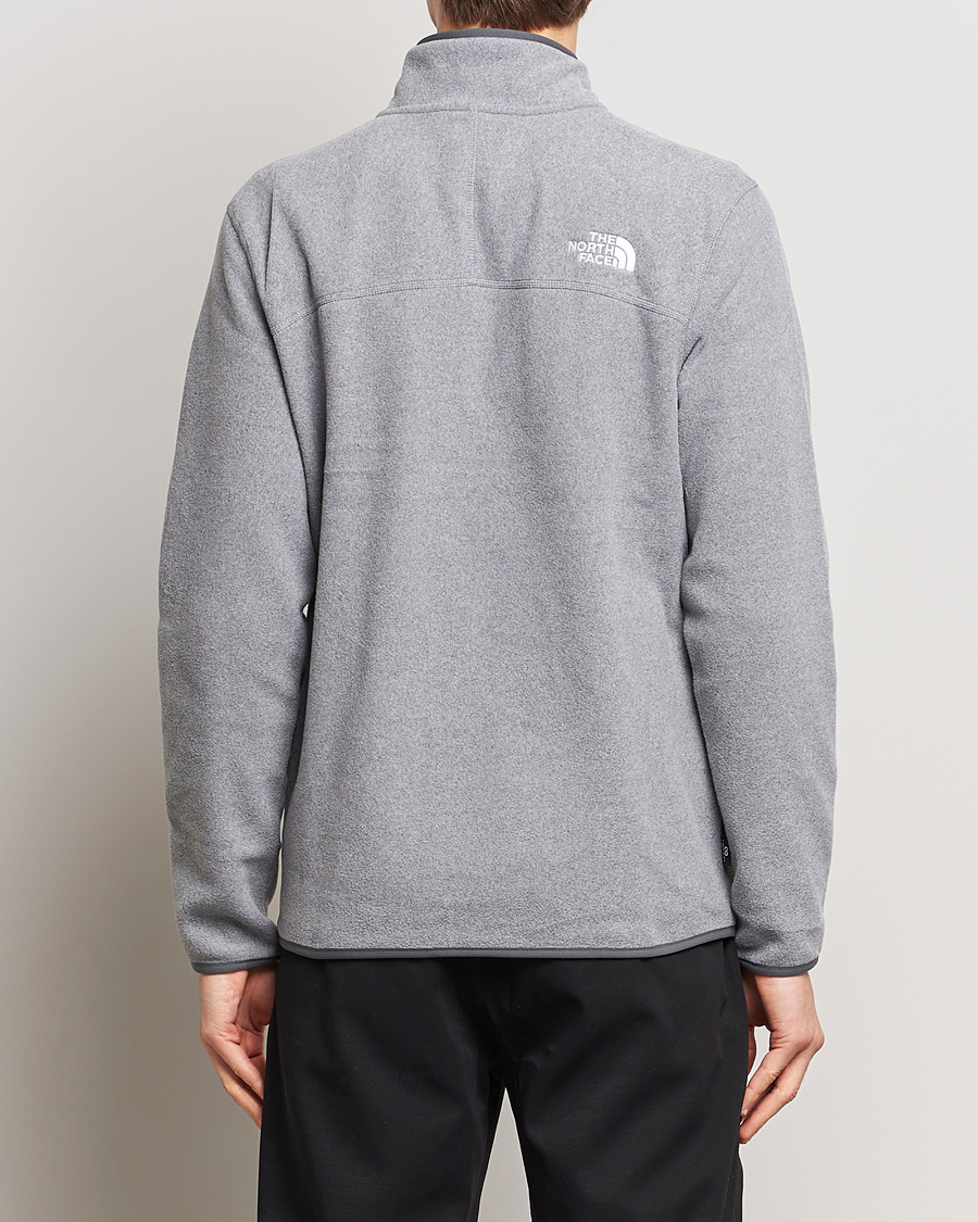 Herre | Trøjer | The North Face | 100 Glacier 1/4 Zip Grey Heather