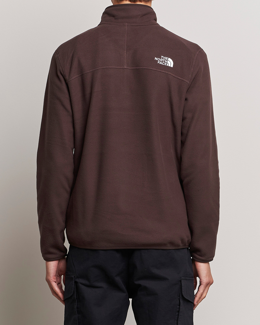 Herre | Trøjer | The North Face | 100 Glacier 1/4 Zip Coal Brown