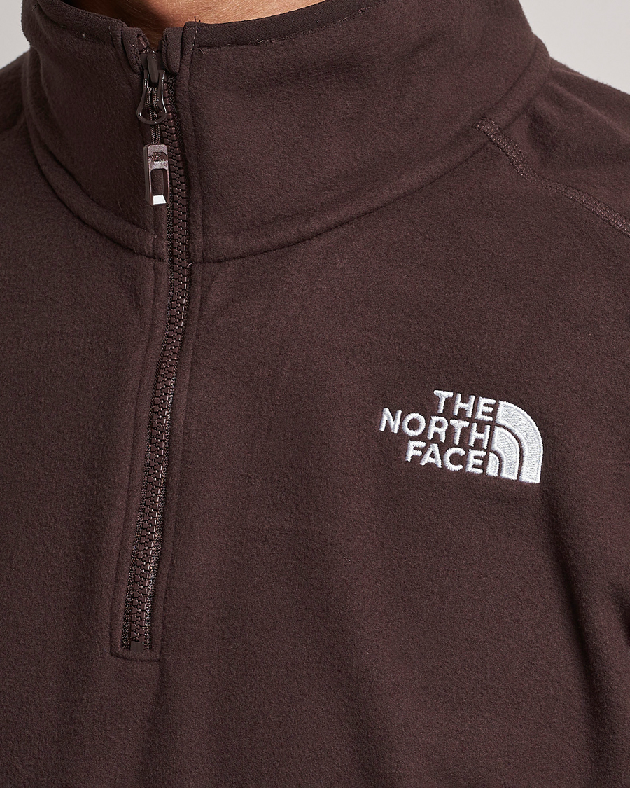Herre | Trøjer | The North Face | 100 Glacier 1/4 Zip Coal Brown