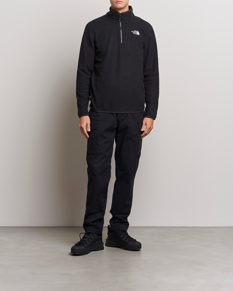 Herre | Trøjer | The North Face | Glacier 1/4 Zip Fleece Black