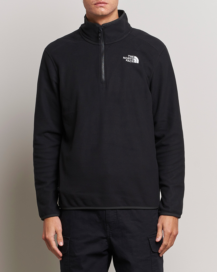 Herre |  | The North Face | Glacier 1/4 Zip Fleece Black