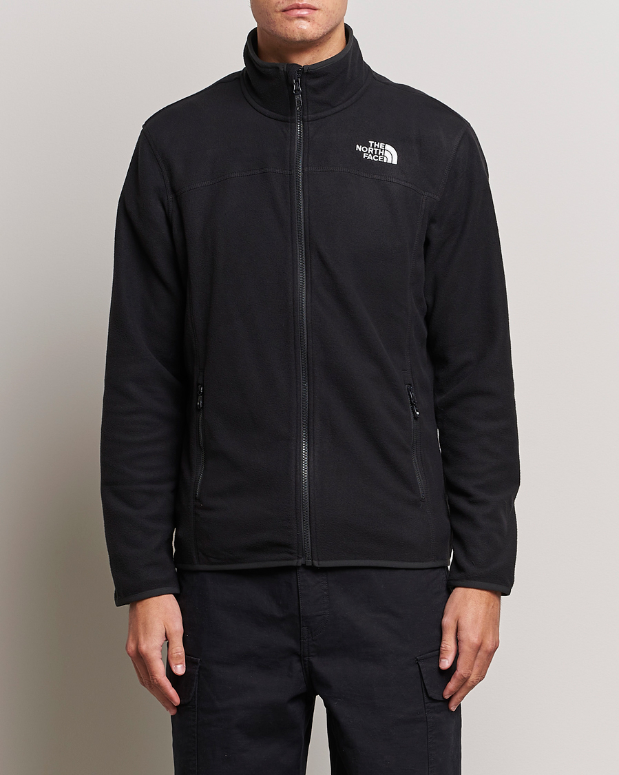 Herre | Fleecetrøjer | The North Face | Glacier Full Zip Fleece Black