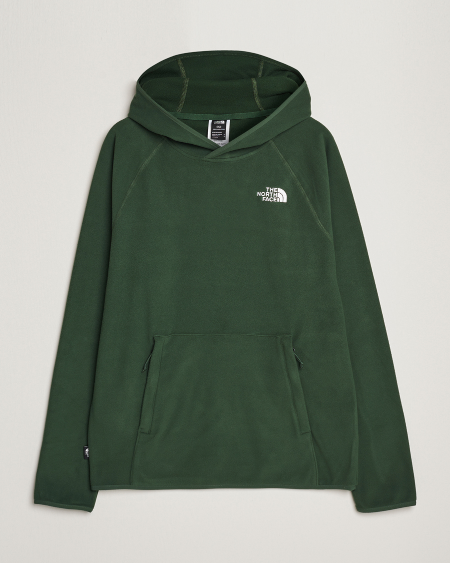 Herre | Trøjer | The North Face | 100 Glacier Hoodie Pine Needle