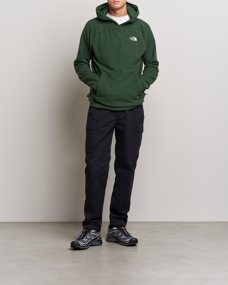 Herre | Trøjer | The North Face | 100 Glacier Hoodie Pine Needle