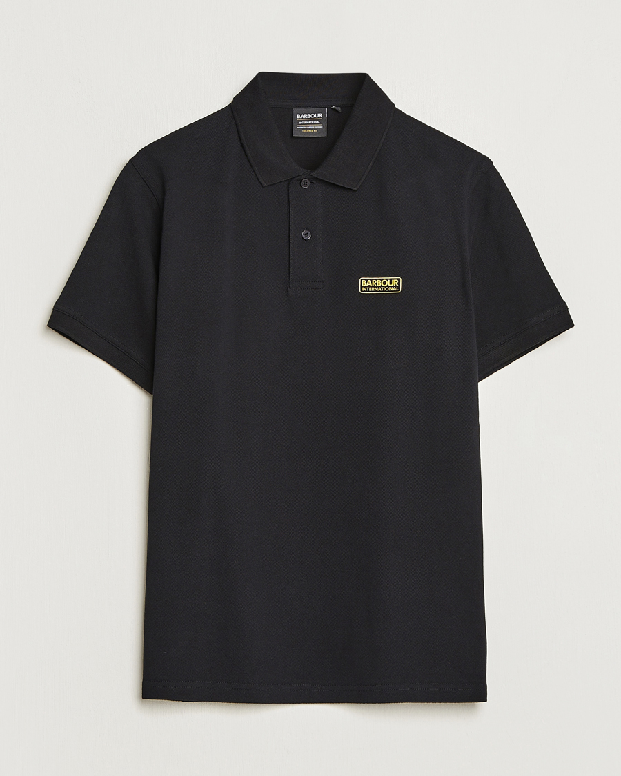 Herre | Polotrøjer | Barbour International | Essential Polo Black