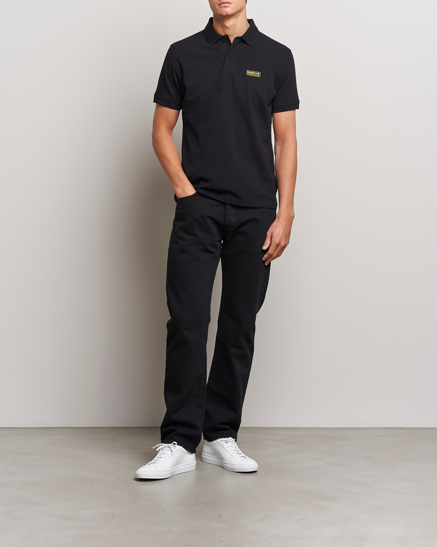 Herre | Polotrøjer | Barbour International | Essential Polo Black