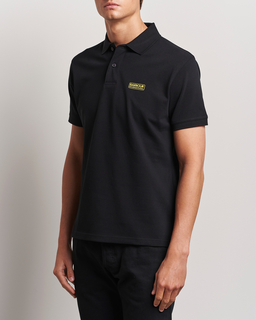 Herre | Polotrøjer | Barbour International | Essential Polo Black