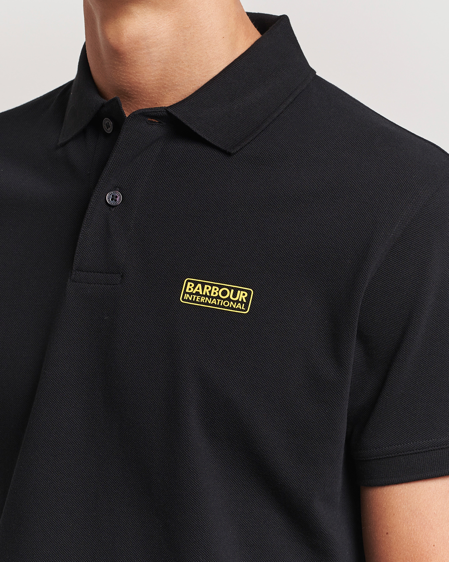 Herre | Polotrøjer | Barbour International | Essential Polo Black