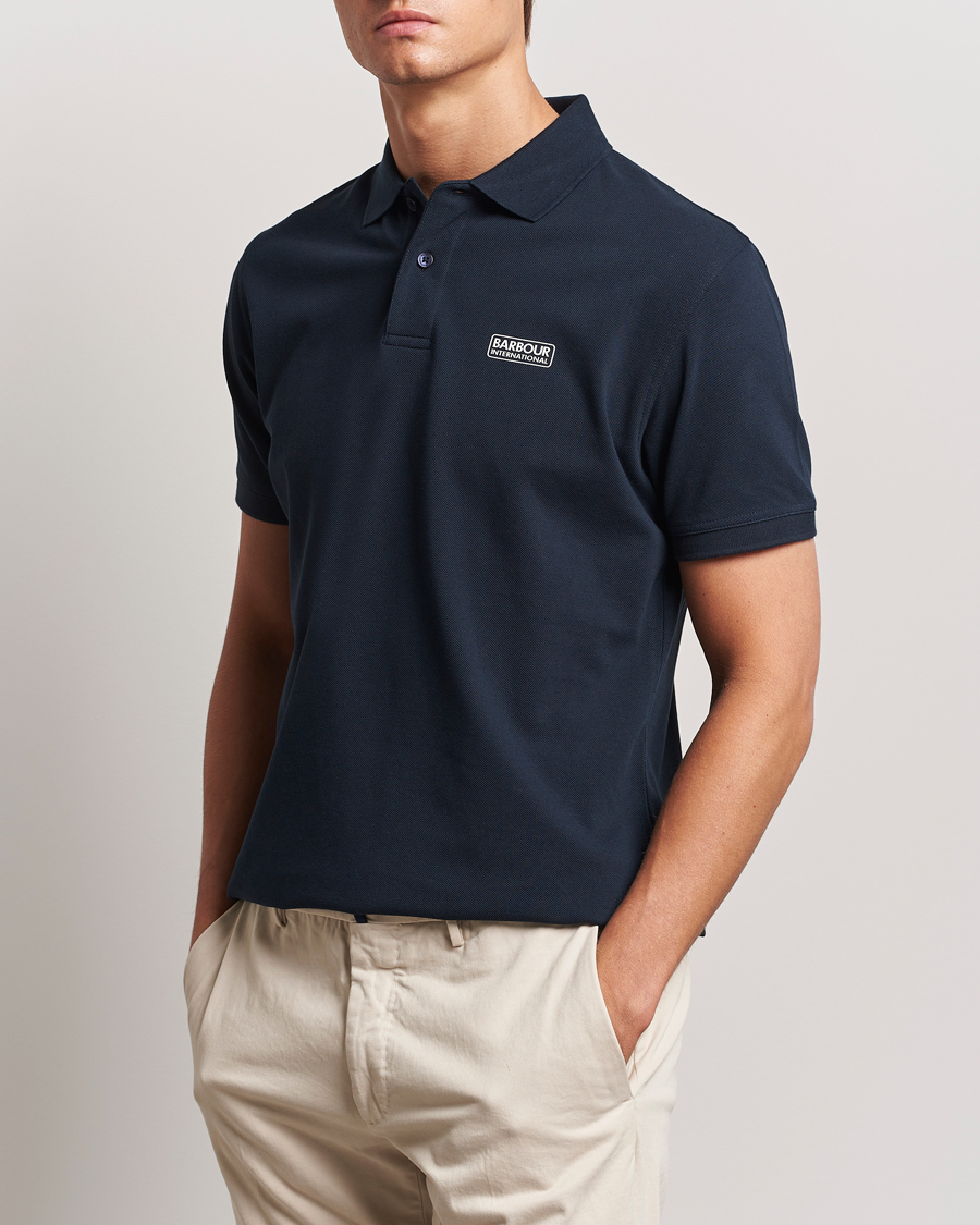 Herre | Afdelinger | Barbour International | Essential Polo Navy