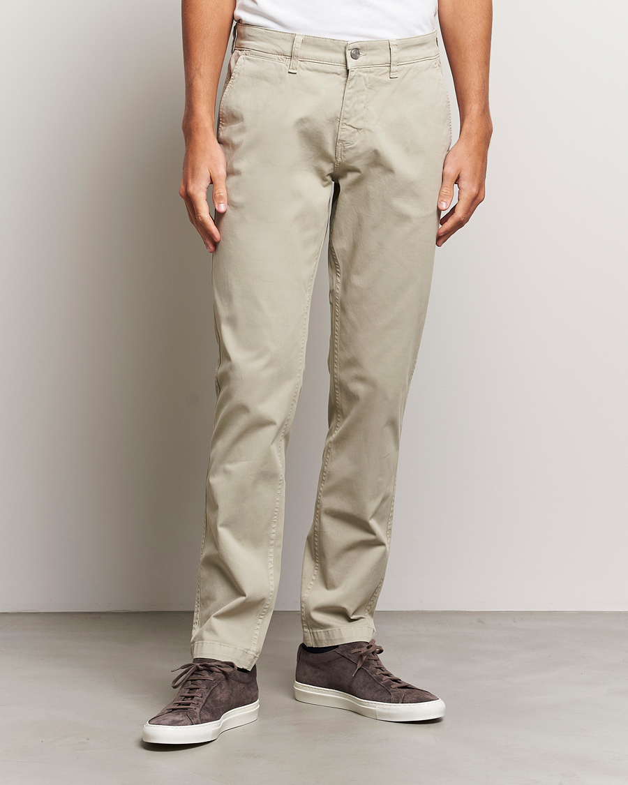 Herre | Bukser | NN07 | Marco Slim Fit Stretch Chinos Fog