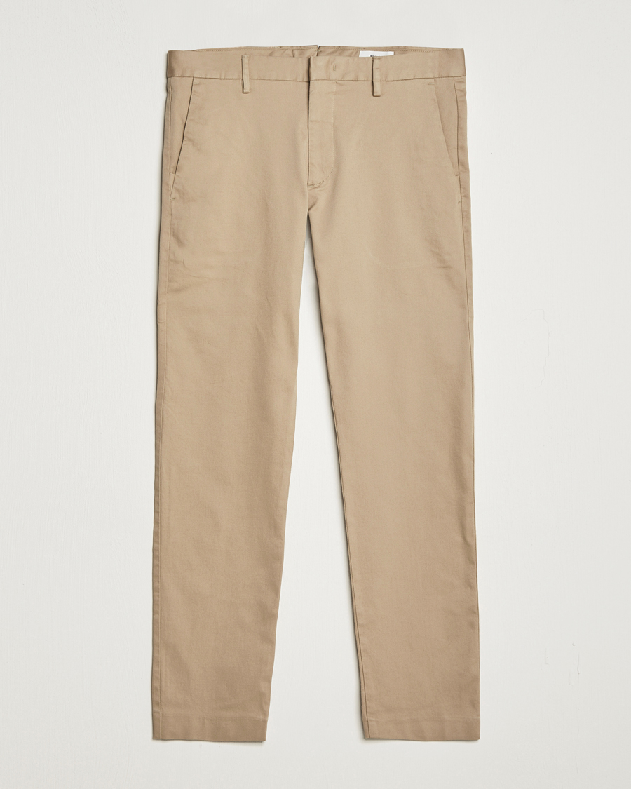 Herre |  | NN07 | Theo Regular Fit Stretch Chinos Khaki