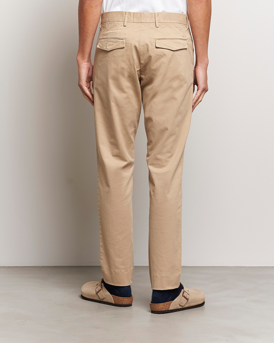 Herre | Bukser | NN07 | Wilhelm Regular Fit Stretch Chinos Khaki