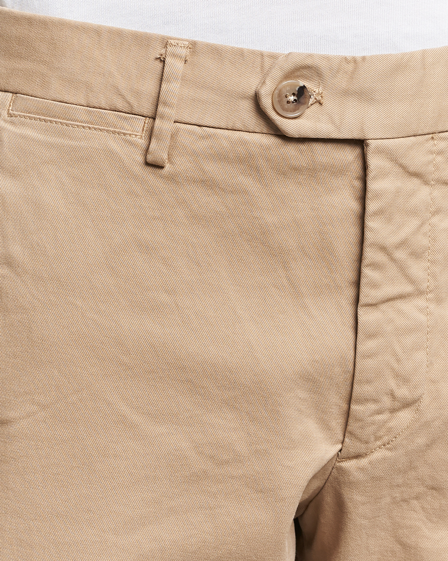 Herre | Bukser | NN07 | Wilhelm Regular Fit Stretch Chinos Khaki