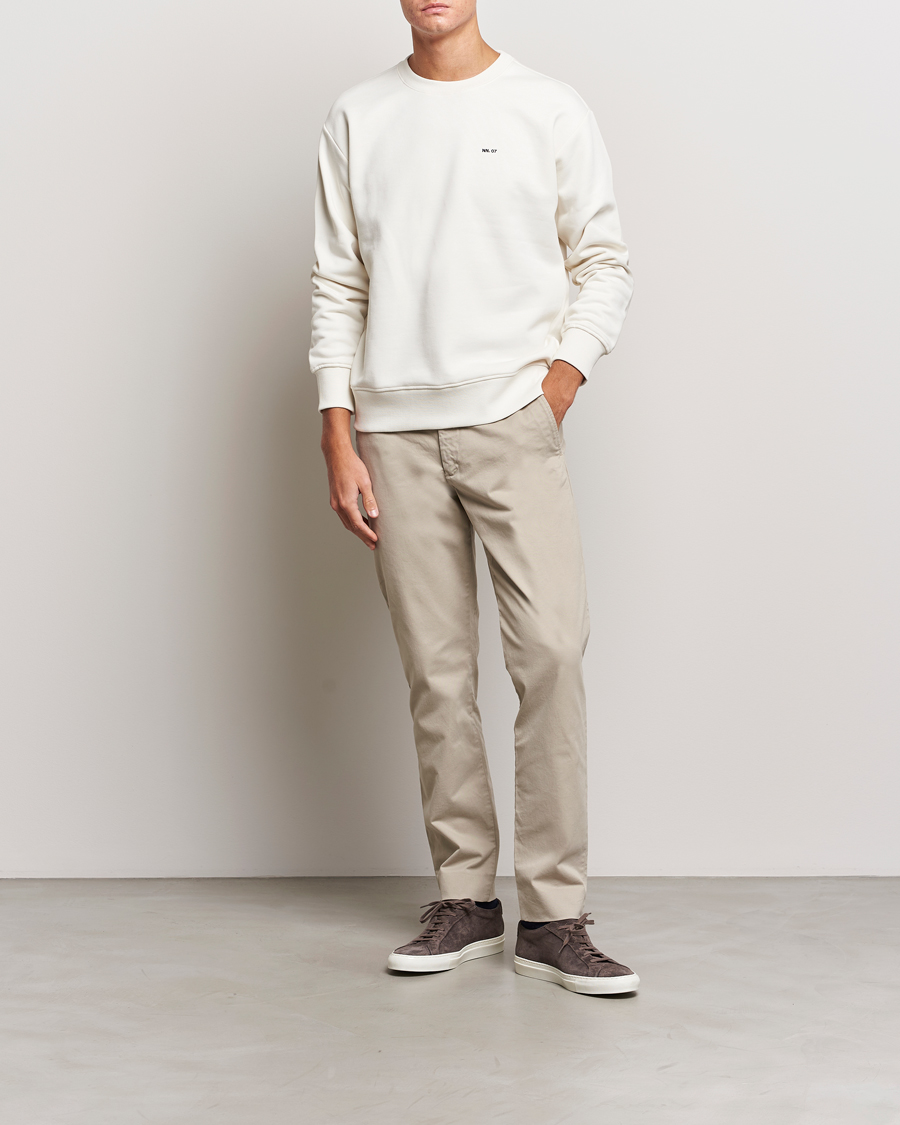 Herre |  | NN07 | Wilhelm Regular Fit Stretch Chinos Fog