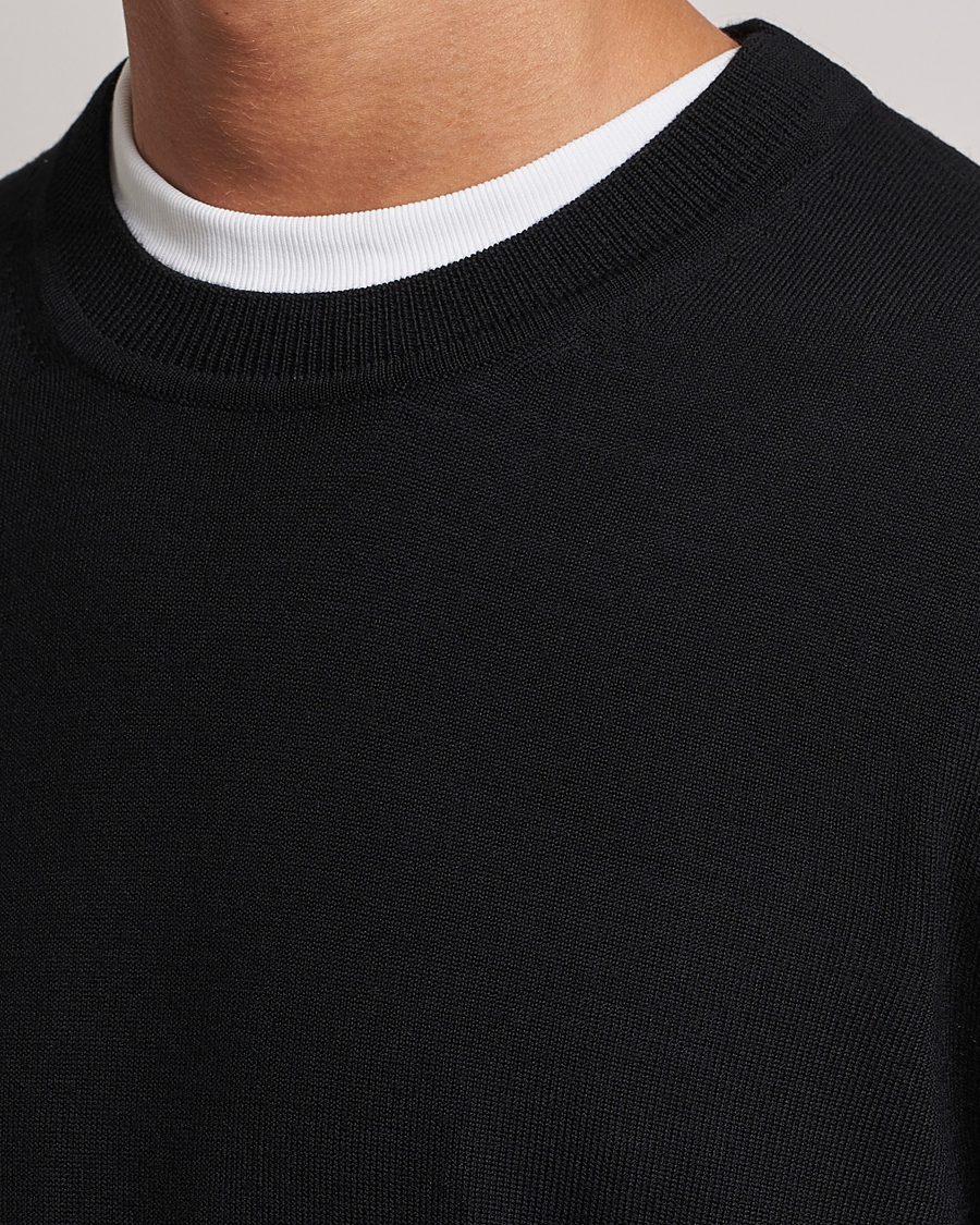 Herre | Trøjer | NN07 | Ted Merino Crew Neck Pullover Black