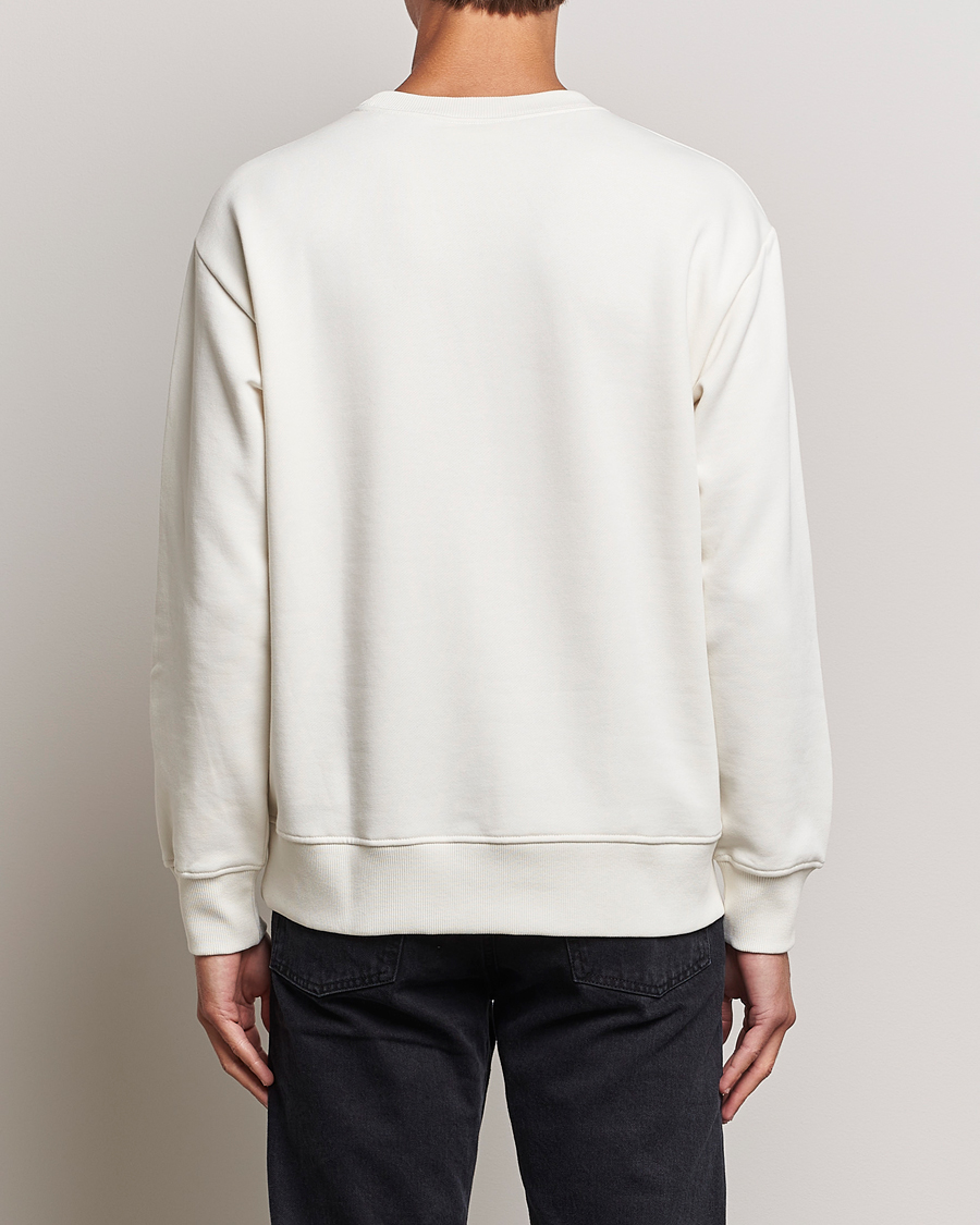 Herre | Trøjer | NN07 | Briggs Logo Crew Neck Sweatshirt Off White