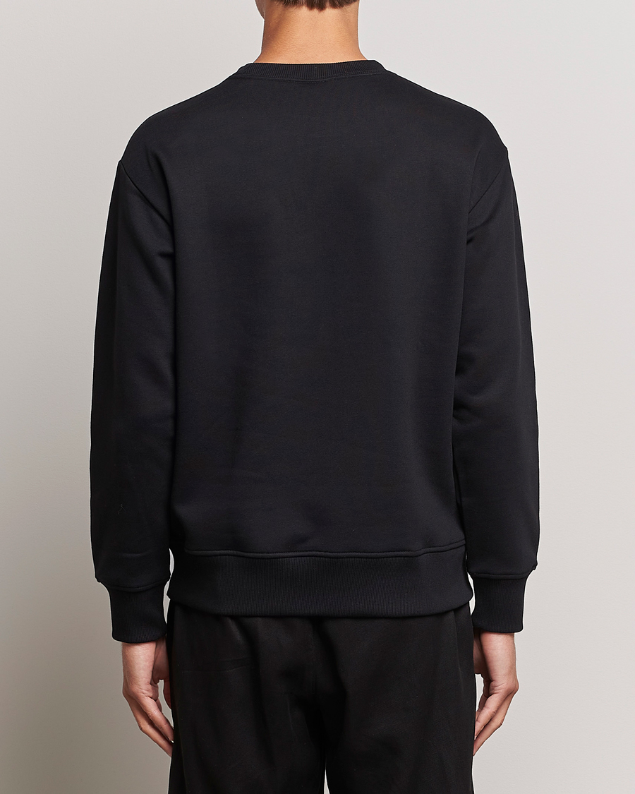 Herre | Trøjer | NN07 | Briggs Logo Crew Neck Sweatshirt Black