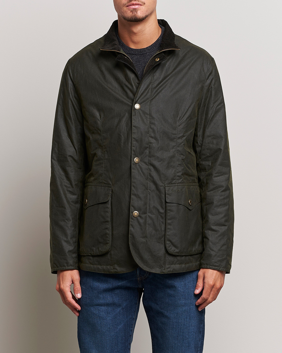 Herre | Barbour | Barbour Lifestyle | Compton Wax Jacket Fern