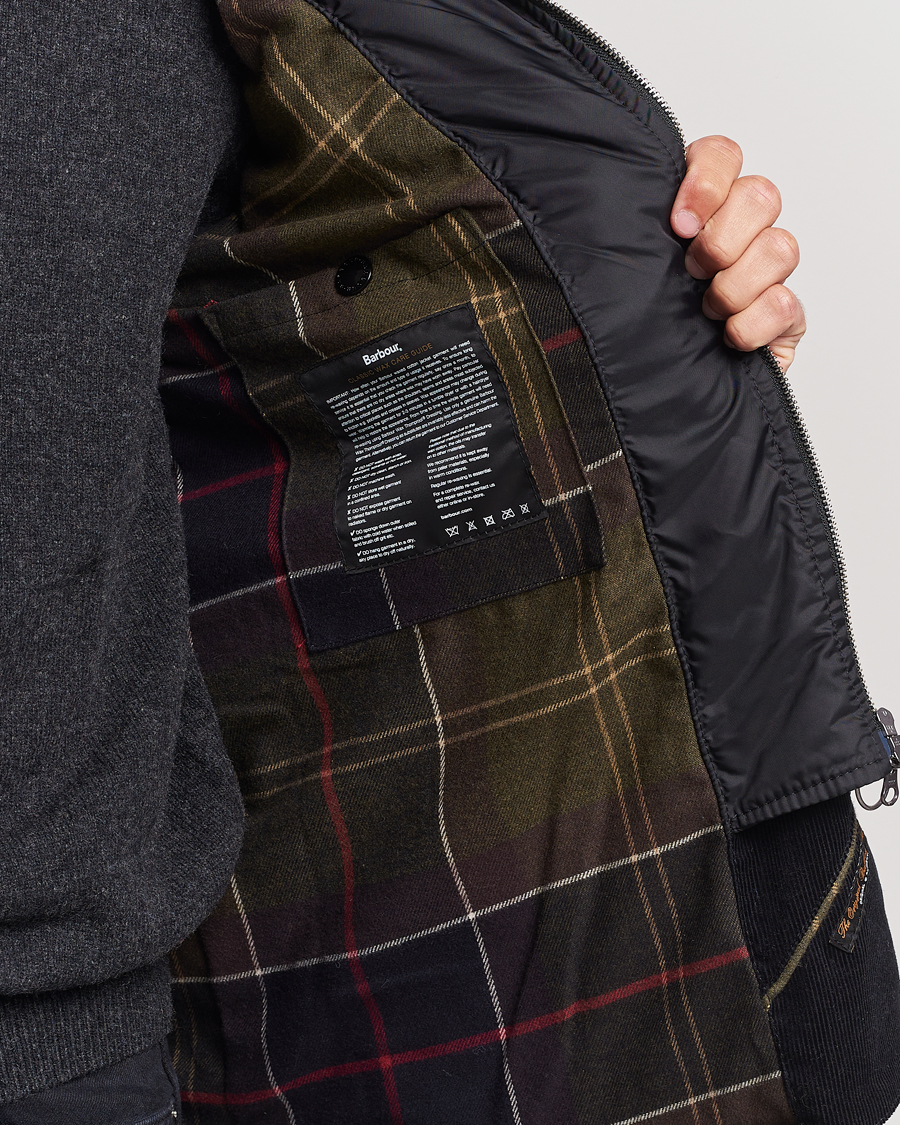 Herre | Jakker | Barbour Lifestyle | Ogston Waxed Jacket Black