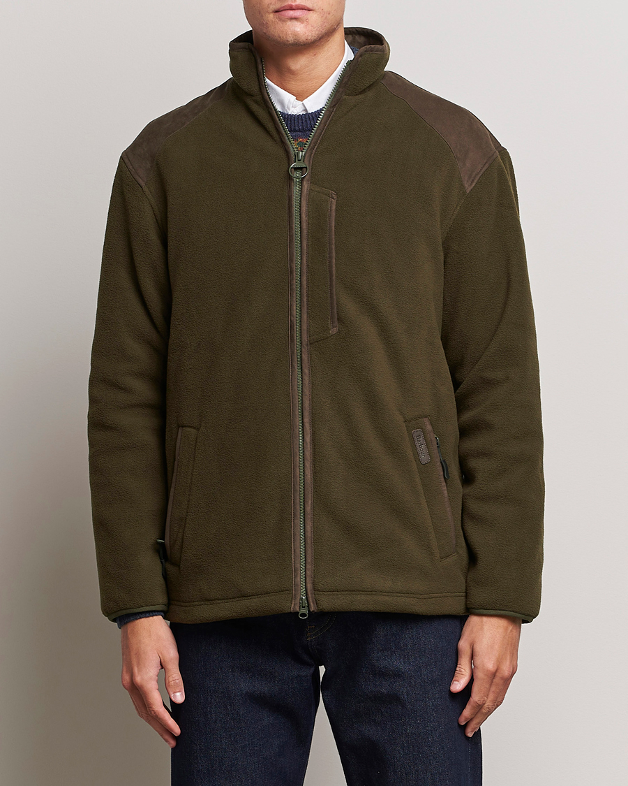 Herre | Jakker | Barbour Lifestyle | Active Fleece Jacket Olive