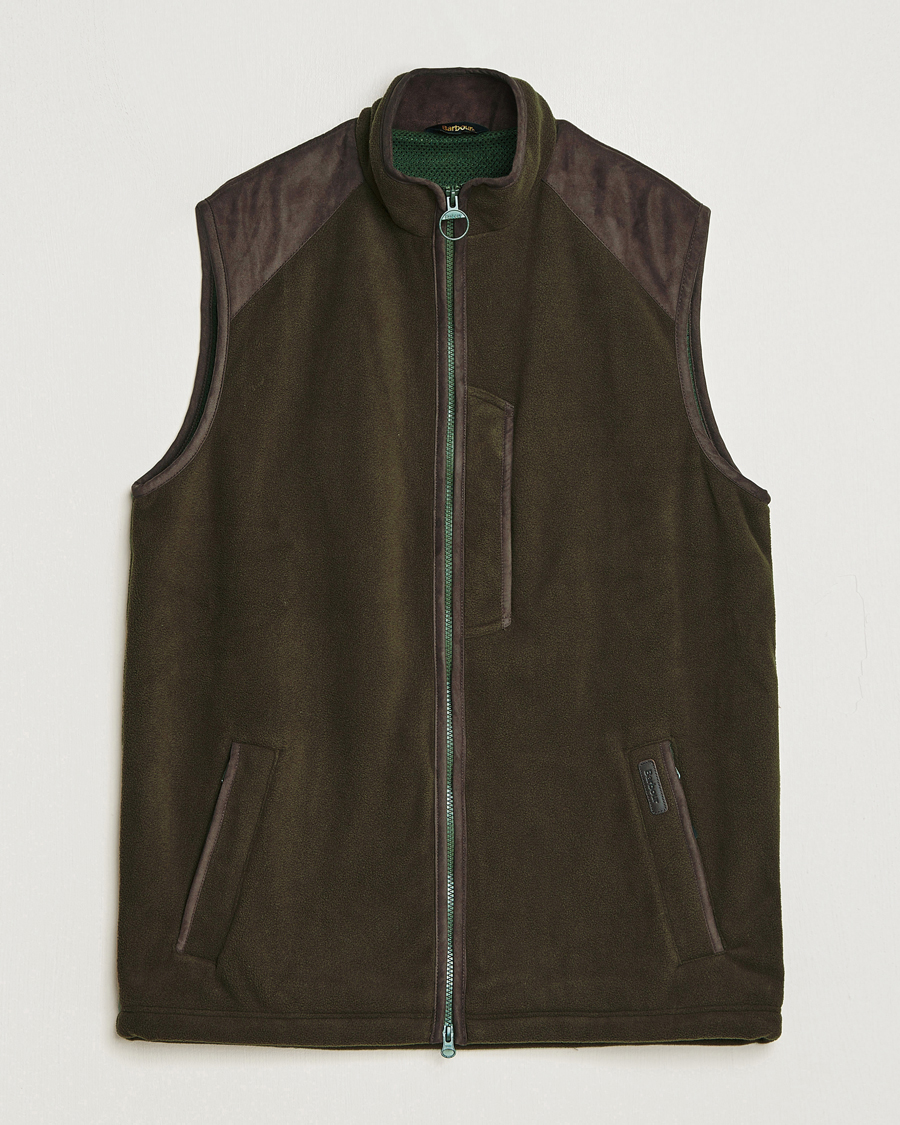Herre | Jakker | Barbour Lifestyle | Active Fleece Gilet Olive