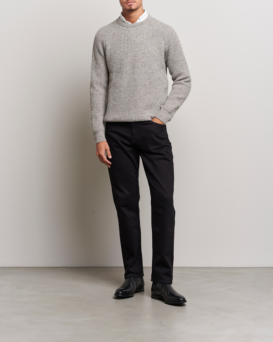 Herre | Trøjer | Barbour Lifestyle | Horseford Knitted Crewneck Stone