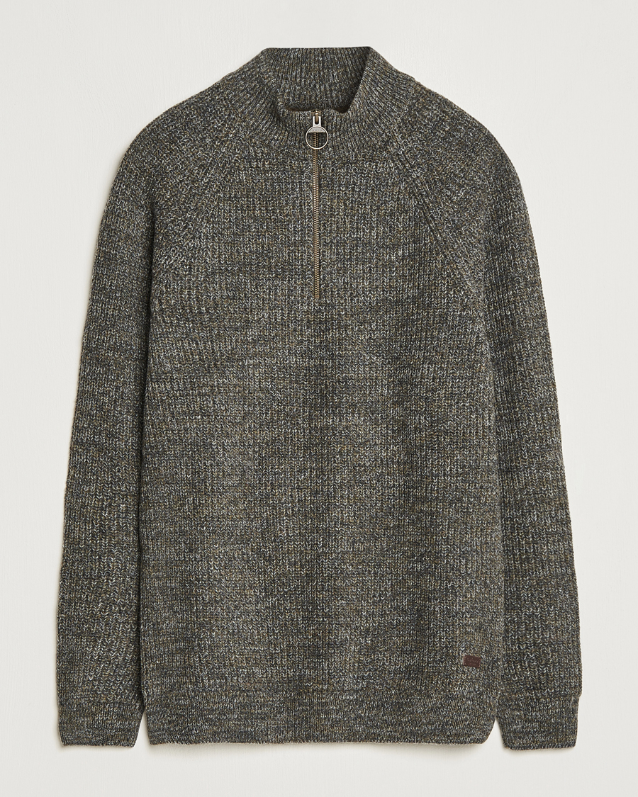 Herre | Trøjer | Barbour Lifestyle | Horseford Knitted Halfzip Olive