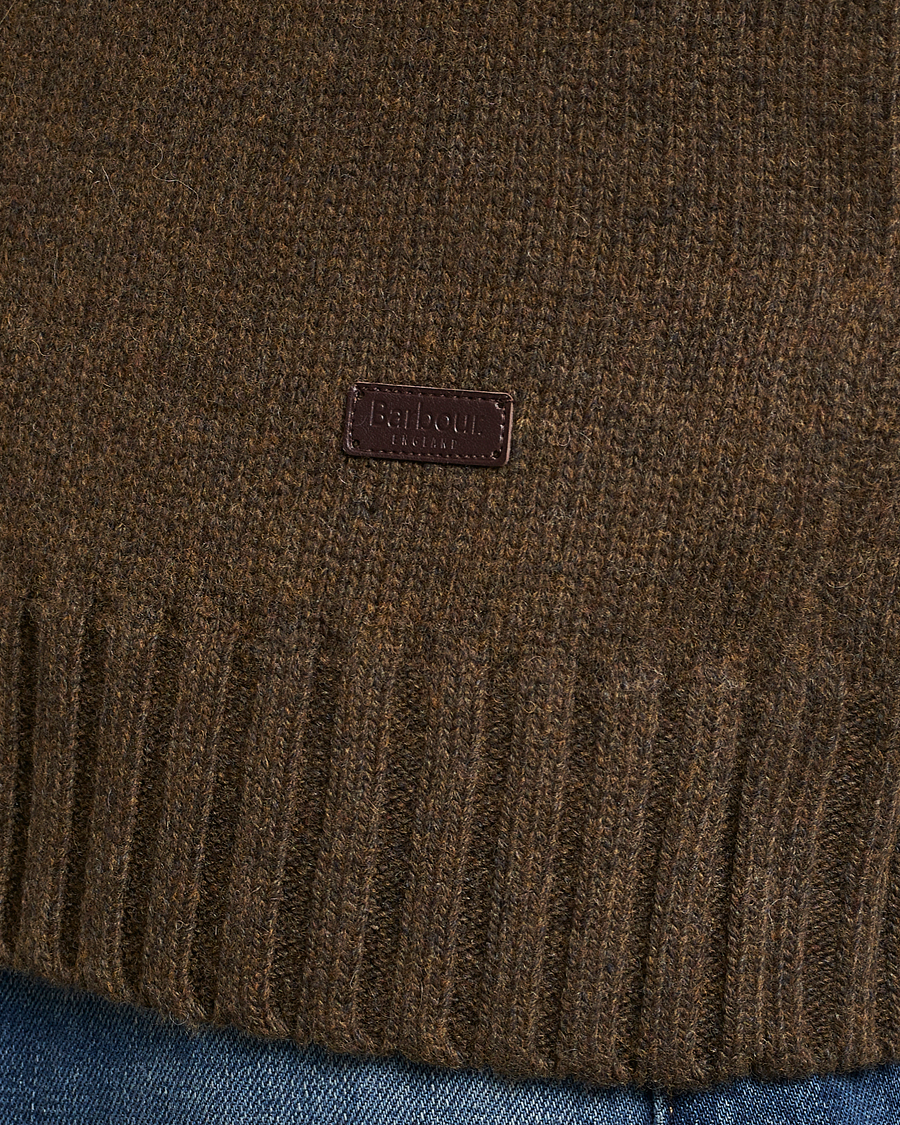 Herre | Trøjer | Barbour Lifestyle | Duffle Cable Rollneck Willow Green