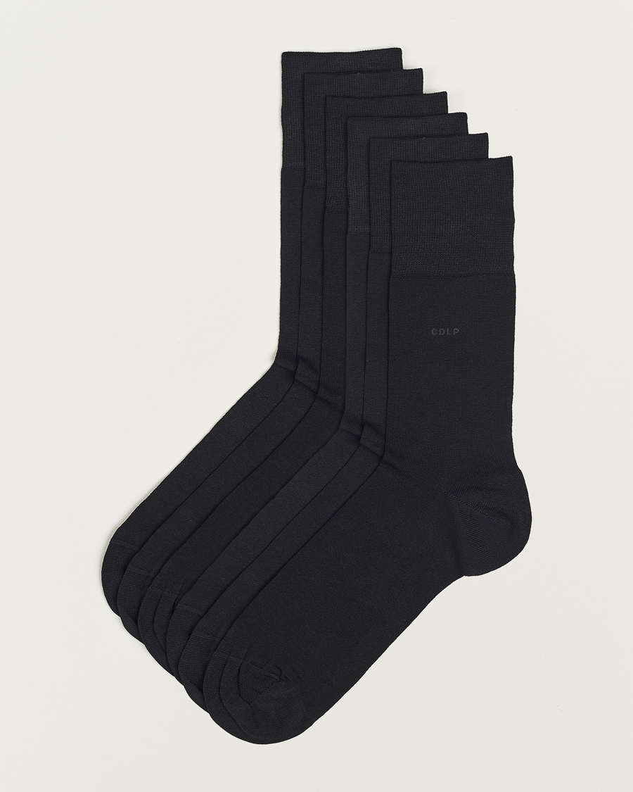 Herre | CDLP | CDLP | 6-Pack Cotton Socks Black