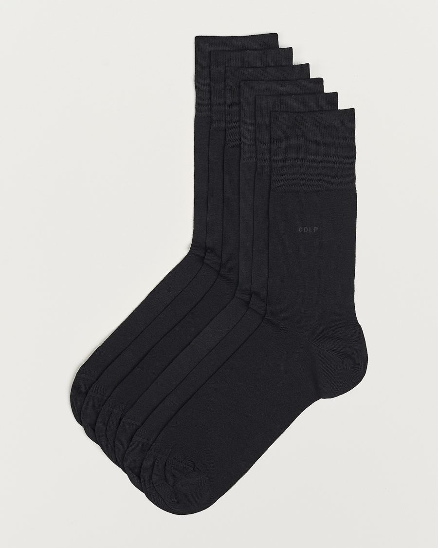 Herre | Undertøj | CDLP | 6-Pack Cotton Socks Black