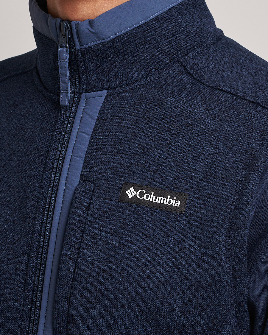 Herre | Trøjer | Columbia | Sweater Weather Fleece Vest Navy Heather