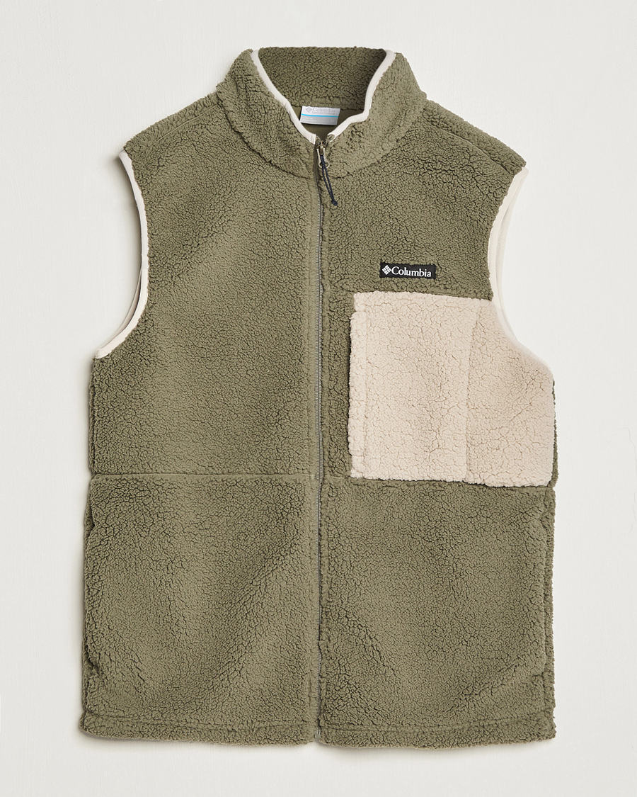 Herre | Trøjer | Columbia | Mountainside Heavyweight Fleece Vest Stone Green