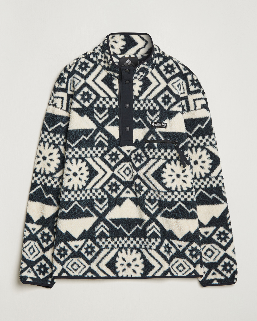 Herre | Trøjer | Columbia | Helvetia Half Snap Fleece Black Checkered