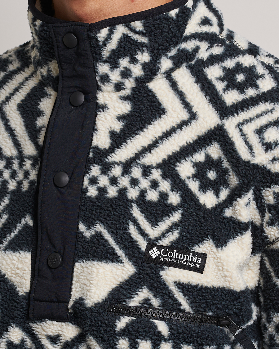 Herre | Trøjer | Columbia | Helvetia Half Snap Fleece Black Checkered