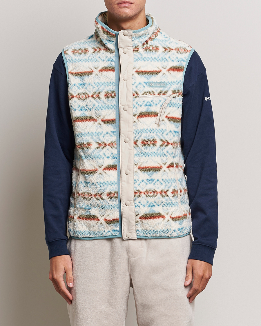 Herre | American Heritage | Columbia | Helvetia Fleece Vest Stone Blue