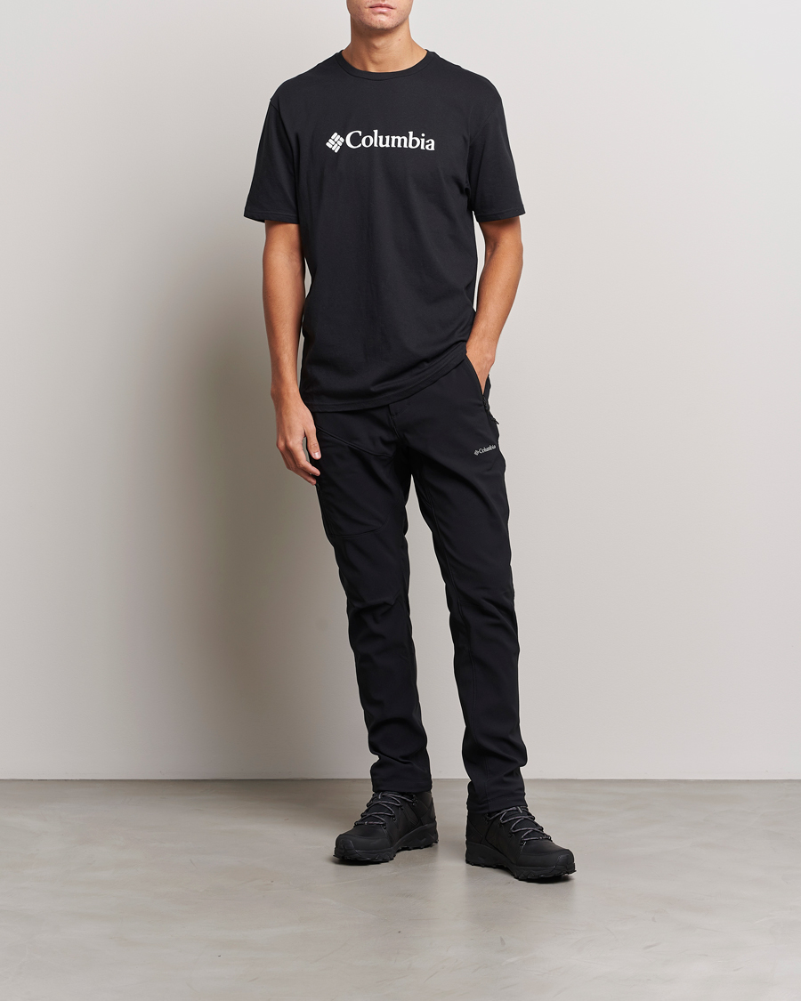 Herre | T-Shirts | Columbia | Organic Cotton Basic Logo T-Shirt Black