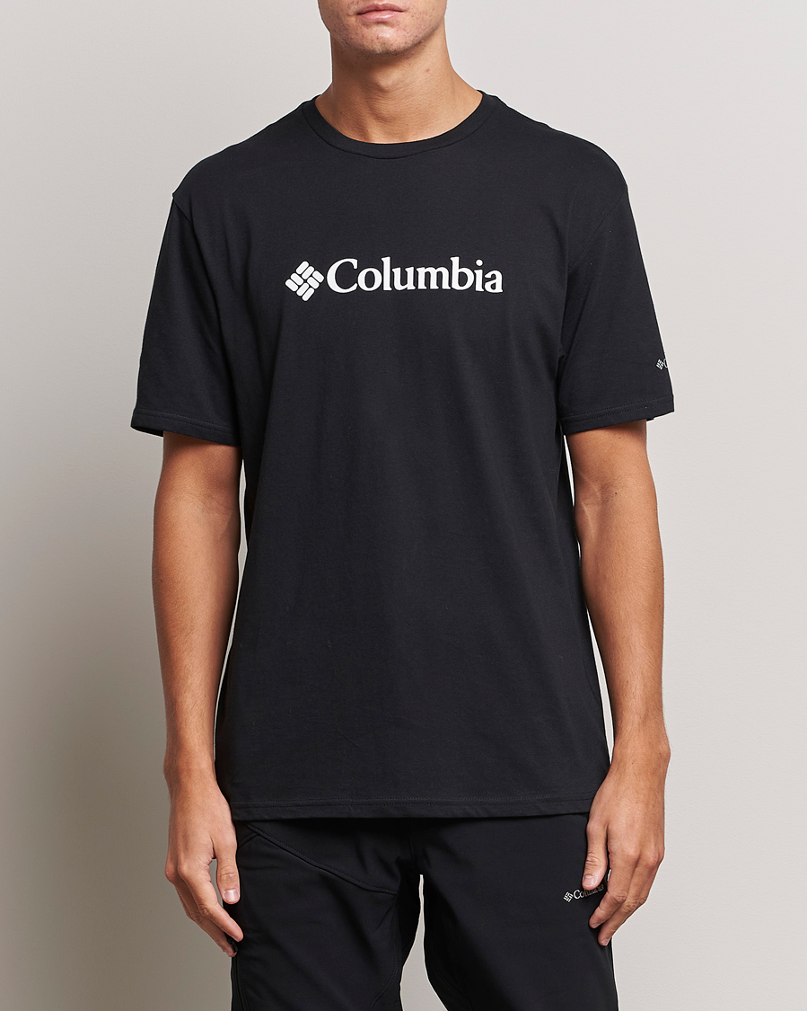 Herre | T-Shirts | Columbia | Organic Cotton Basic Logo T-Shirt Black