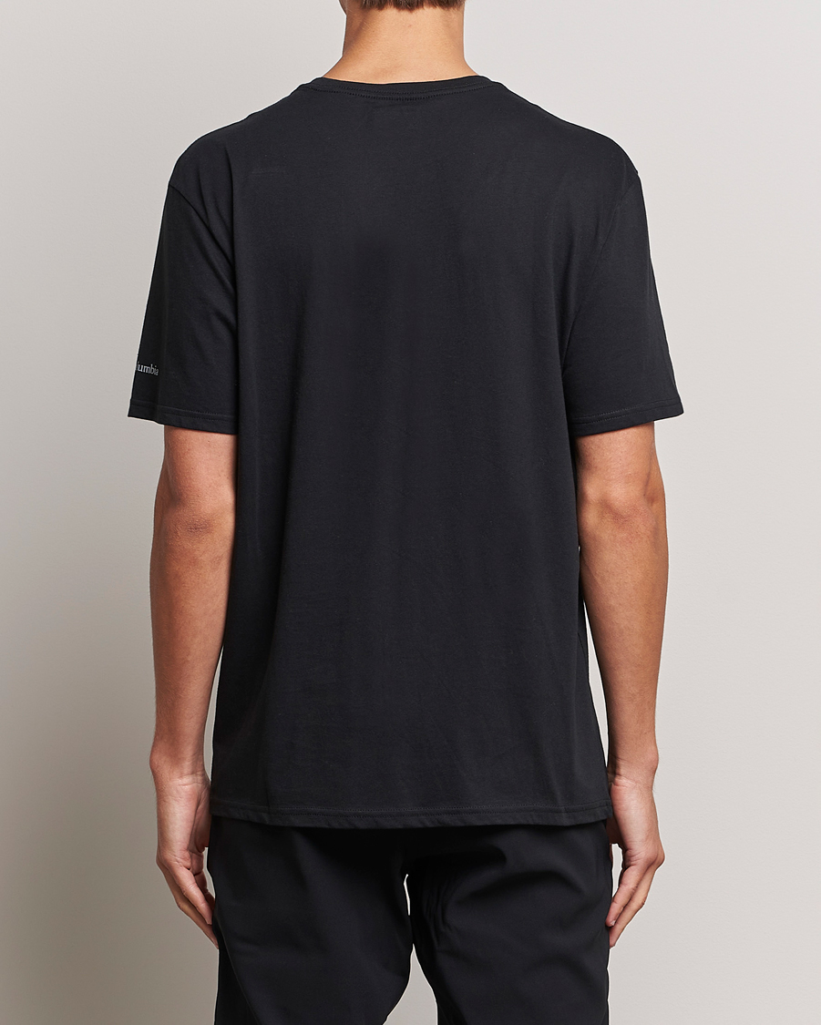Herre | T-Shirts | Columbia | Organic Cotton Basic Logo T-Shirt Black