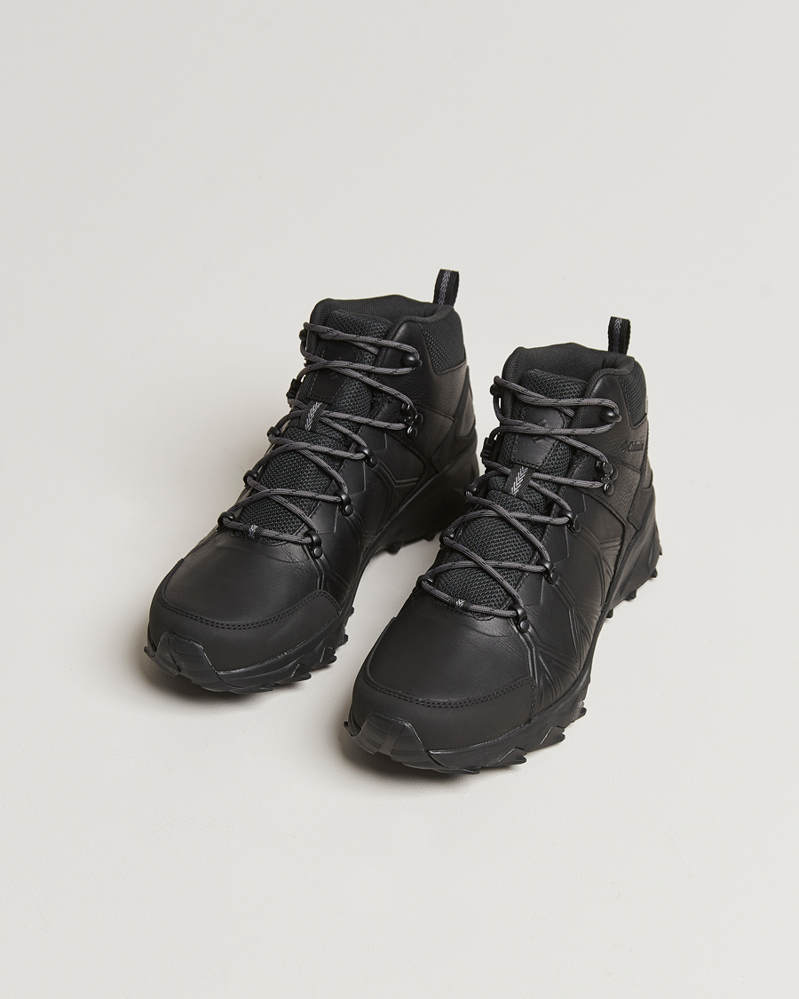 Herre | Sneakers med højt skaft | Columbia | Peakfreak II Mid Outdry Leather Sneaker Black