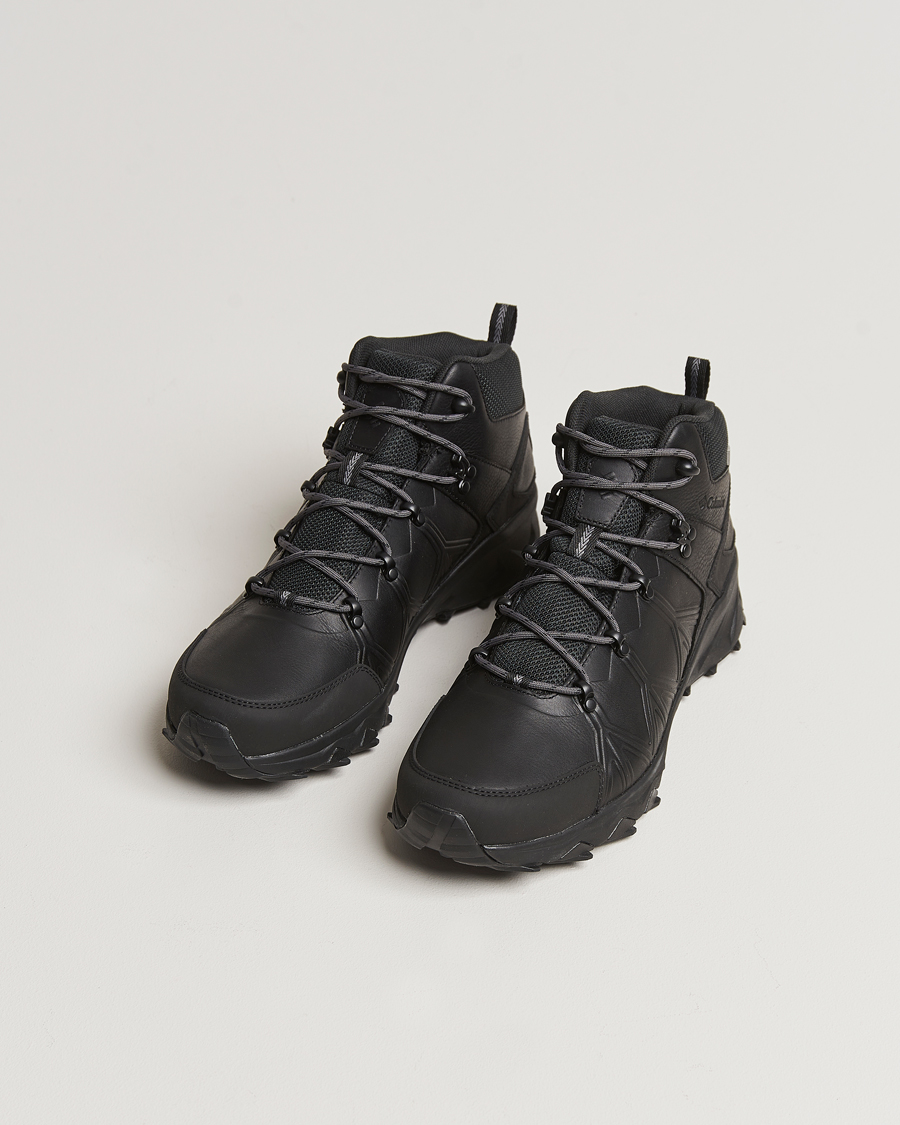 Herre | Columbia Peakfreak II Mid Outdry Leather Sneaker Black | Columbia | Peakfreak II Mid Outdry Leather Sneaker Black