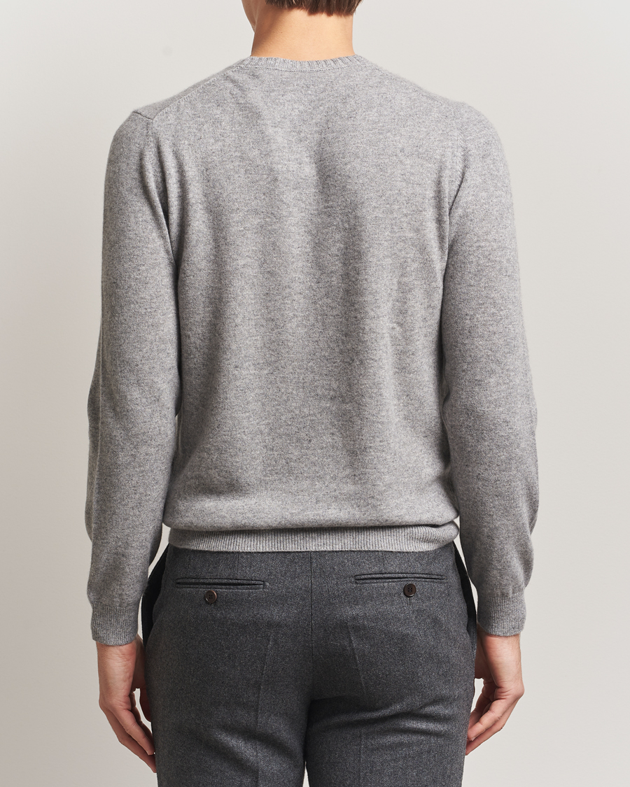 Herre | Trøjer | Stenströms | Cashmere Crewneck Grey