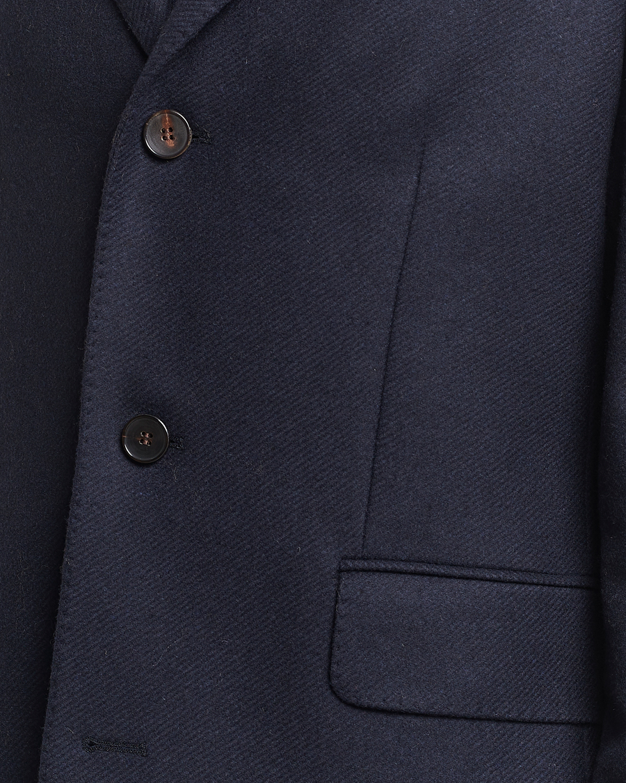 Herre | Jakker | Morris | Wool Coat Navy