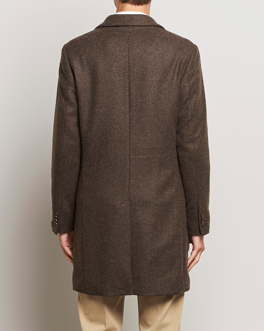 Herre | Jakker | Morris | Wool Coat Brown