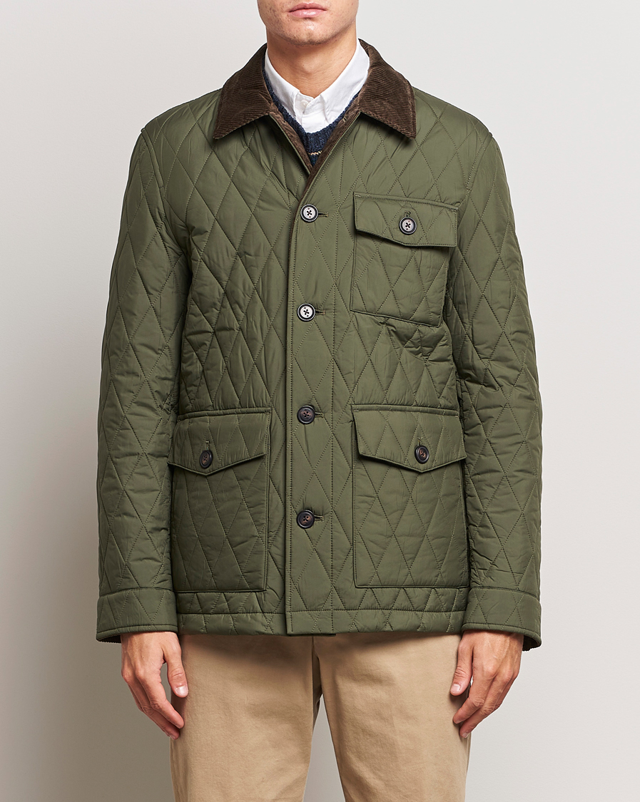 Herre |  | Morris | Thornhill Quilted Jacket Olive