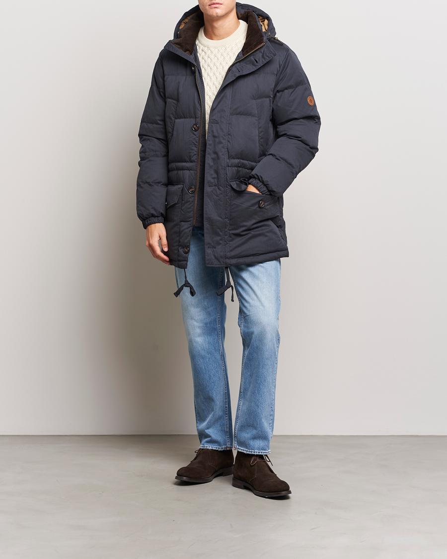 Herre | Jakker | Morris | Bower Down Parka Navy