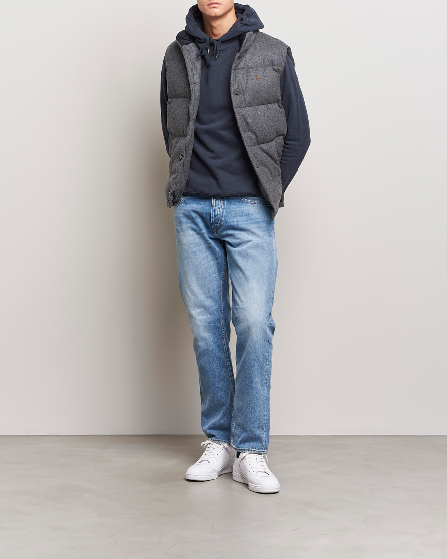 Herre | Jakker | Morris | Alston Wool Flanell Vest Grey