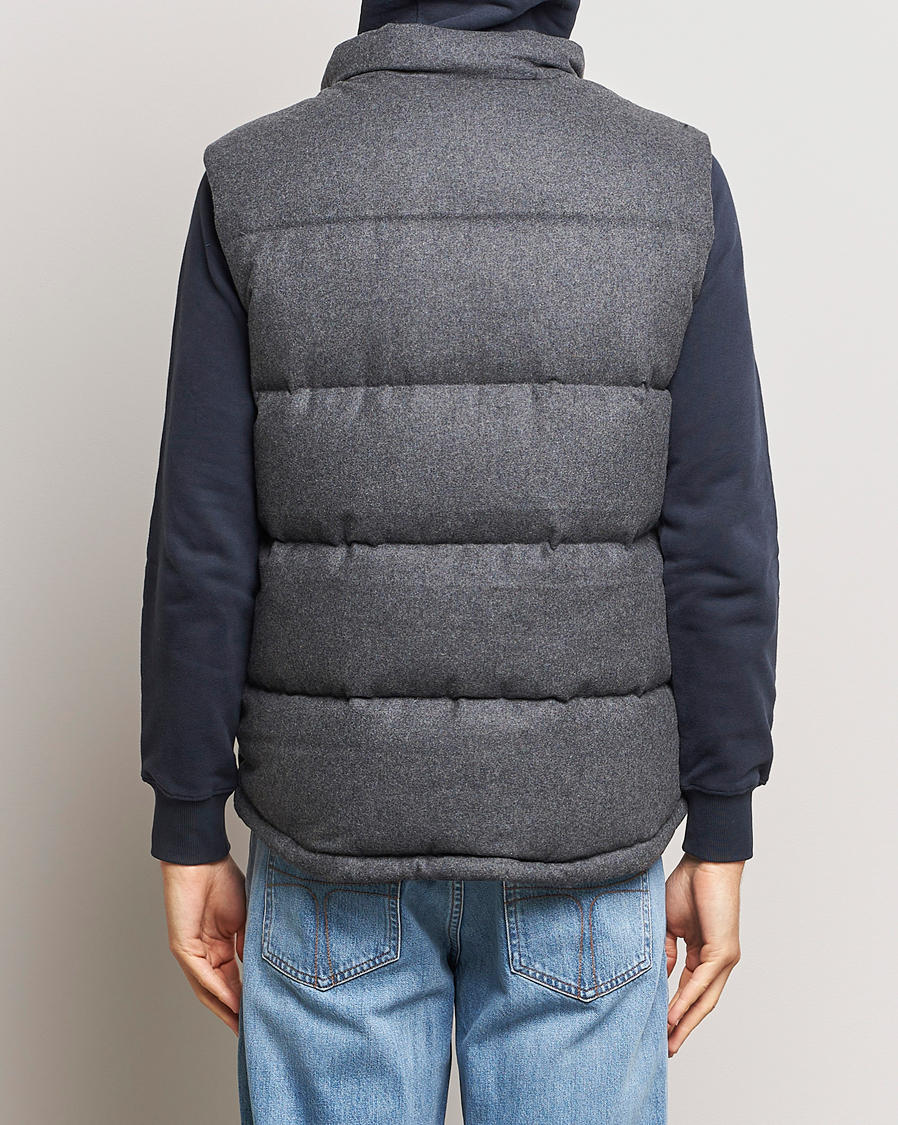 Herre | Jakker | Morris | Alston Wool Flanell Vest Grey