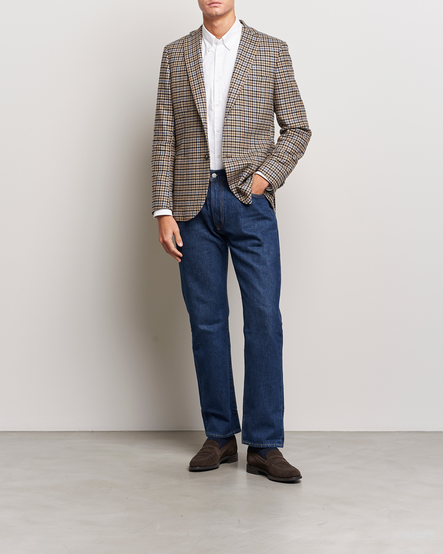 Herre | Blazere & jakker | Morris | Archie Check Blazer Khaki