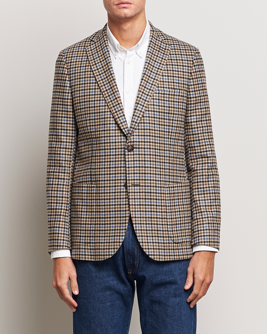 Herre | Blazere & jakker | Morris | Archie Check Blazer Khaki